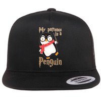 My Patronus Is a Penguin Flat Bill Trucker Hat