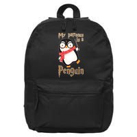 My Patronus Is a Penguin 16 in Basic Backpack