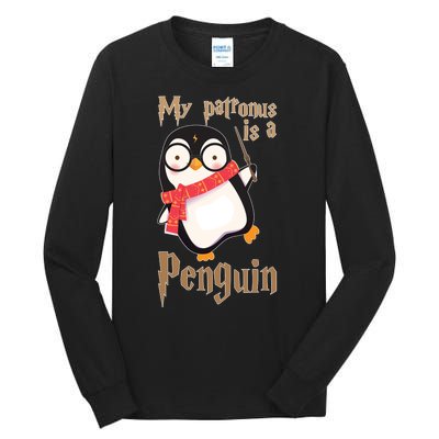 My Patronus Is a Penguin Tall Long Sleeve T-Shirt