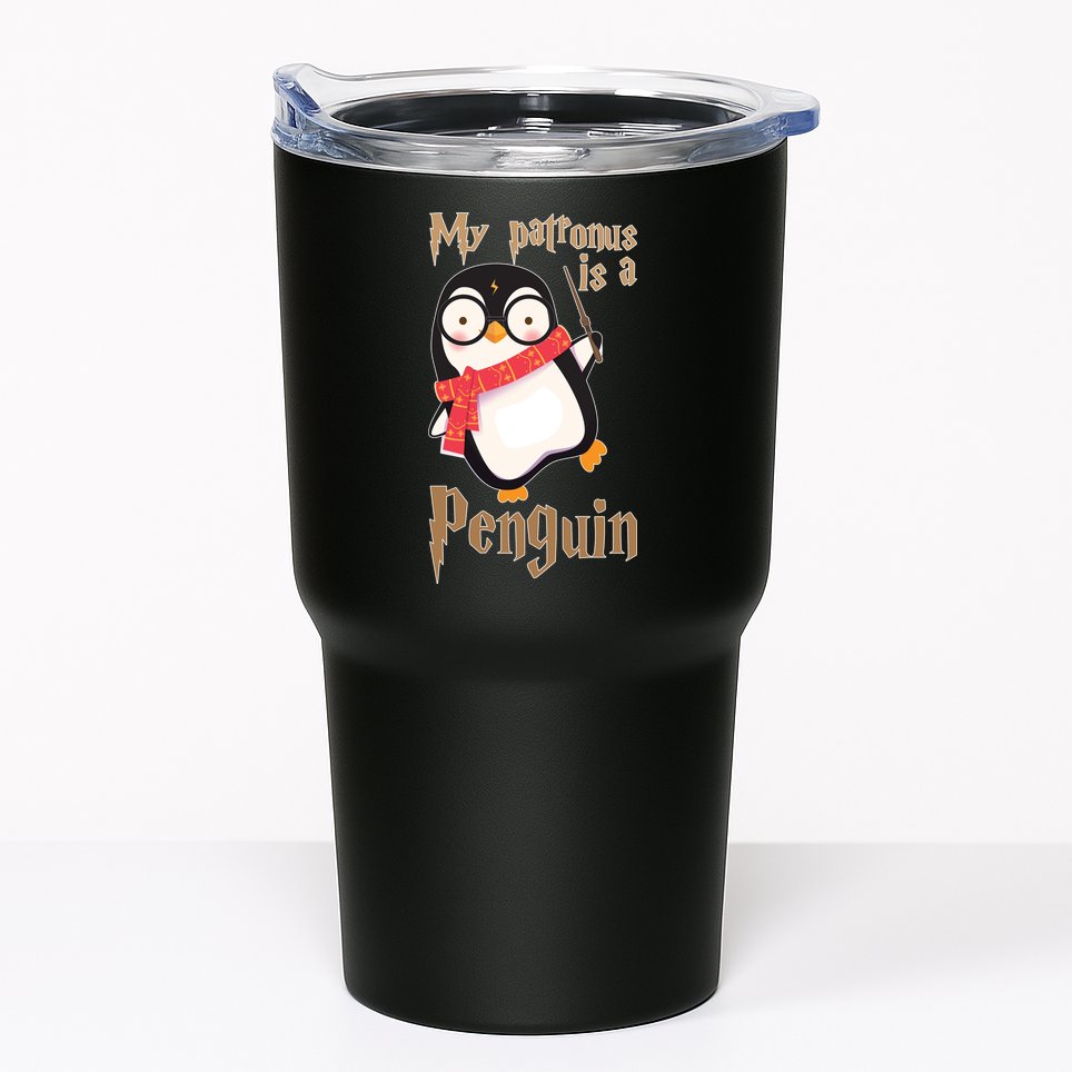 My Patronus Is a Penguin Tumbler