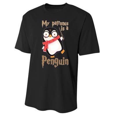 My Patronus Is a Penguin Performance Sprint T-Shirt