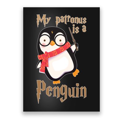 My Patronus Is a Penguin Poster