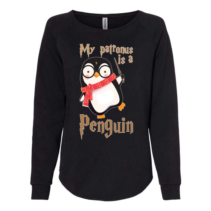 My Patronus Is a Penguin Womens California Wash Sweatshirt