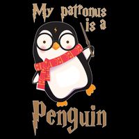 My Patronus Is a Penguin Baby Bodysuit
