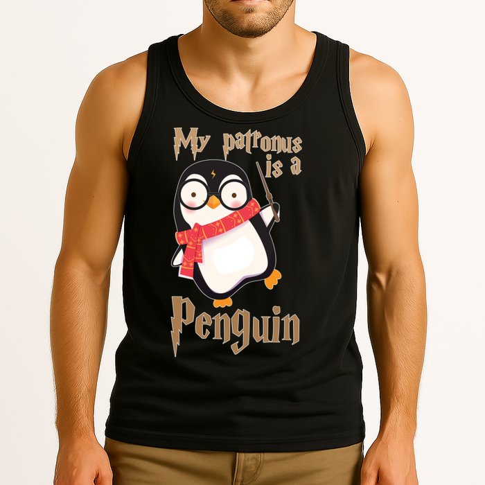 My Patronus Is a Penguin Tank Top