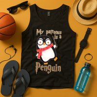 My Patronus Is a Penguin Tank Top