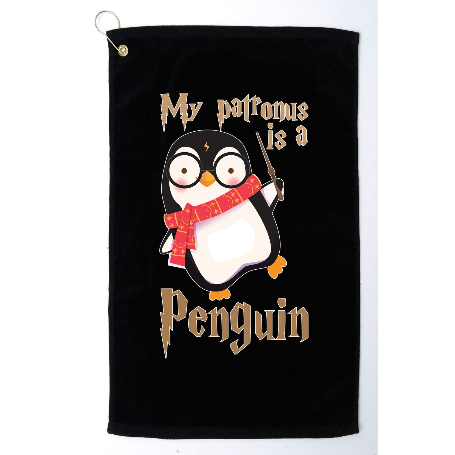 My Patronus Is a Penguin Golf Towel