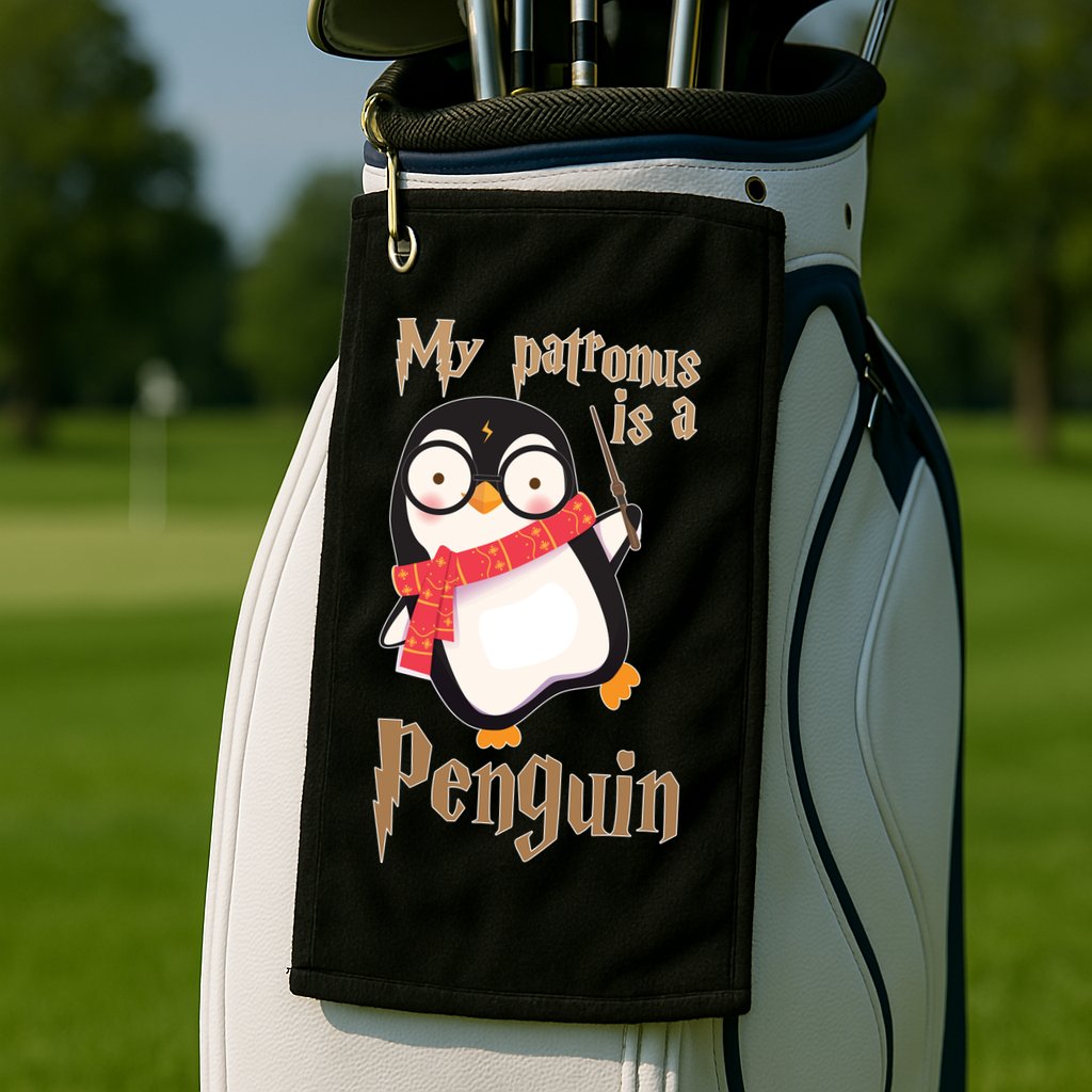 My Patronus Is a Penguin Golf Towel