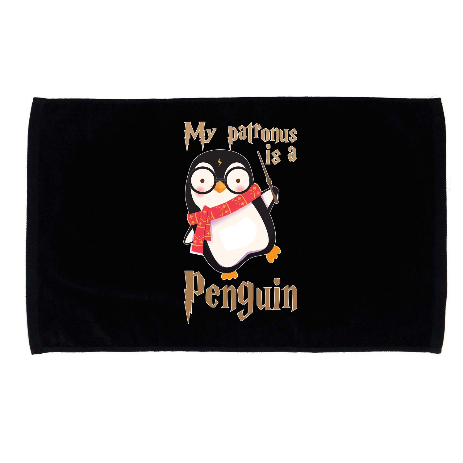 My Patronus Is a Penguin Microfiber Hand Towel