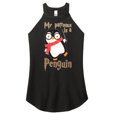 My Patronus Is a Penguin Women’s Perfect Tri Rocker Tank