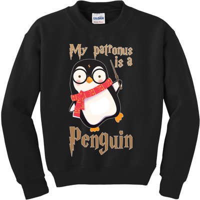 My Patronus Is a Penguin Kids Sweatshirt