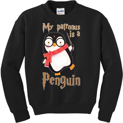 My Patronus Is a Penguin Kids Sweatshirt