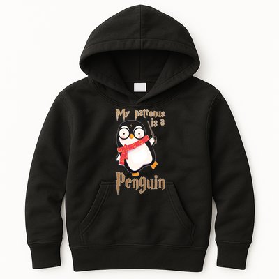 My Patronus Is a Penguin Kids Hoodie