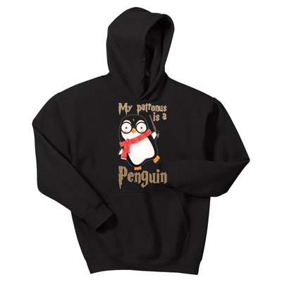 My Patronus Is a Penguin Kids Hoodie