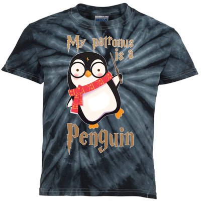 My Patronus Is a Penguin Kids Tie-Dye T-Shirt