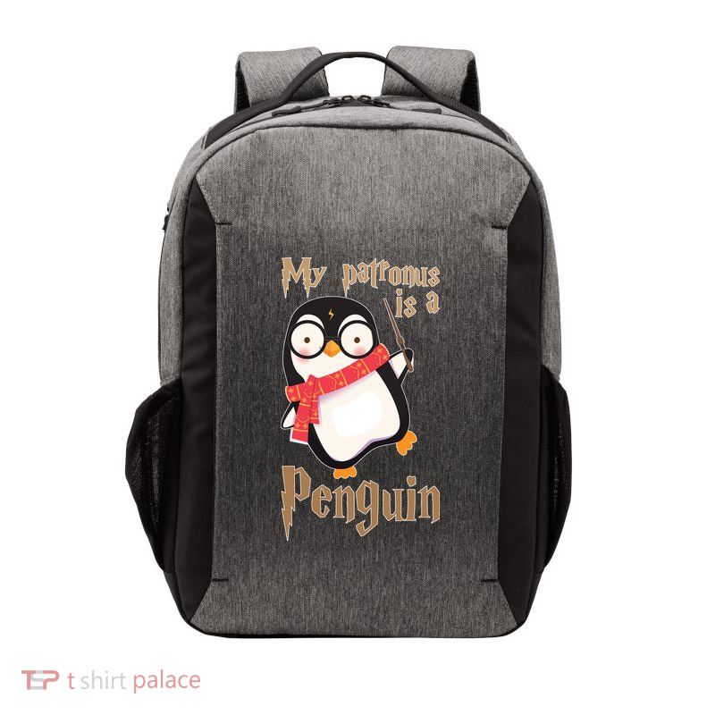 My Patronus Is a Penguin Vector Backpack