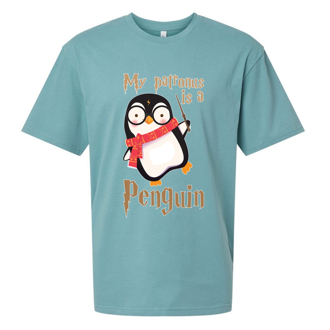 My Patronus Is a Penguin Sueded Cloud Jersey T-Shirt