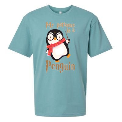 My Patronus Is a Penguin Sueded Cloud Jersey T-Shirt