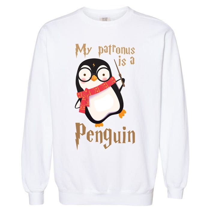 My Patronus Is a Penguin Garment-Dyed Sweatshirt