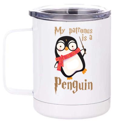 My Patronus Is a Penguin 12 oz Stainless Steel Tumbler Cup