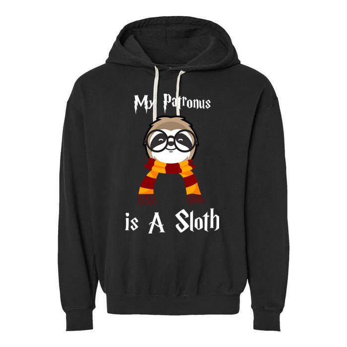 My Patronus Is A Sloth Garment-Dyed Fleece Hoodie
