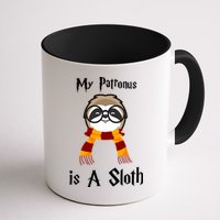 My Patronus Is A Sloth Coffee Mug