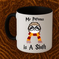 My Patronus Is A Sloth Coffee Mug