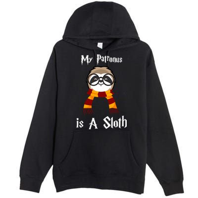 My Patronus Is A Sloth Premium Pullover Hoodie