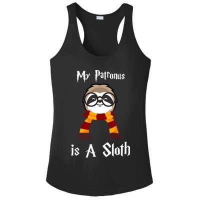 My Patronus Is A Sloth Ladies PosiCharge Competitor Racerback Tank
