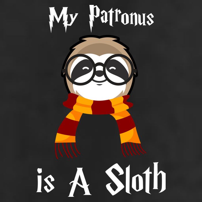 My Patronus Is A Sloth 12oz Stainless Steel Coffee Mug