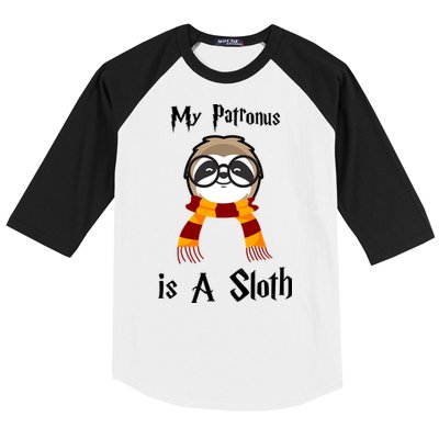 My Patronus Is A Sloth Baseball Sleeve Shirt