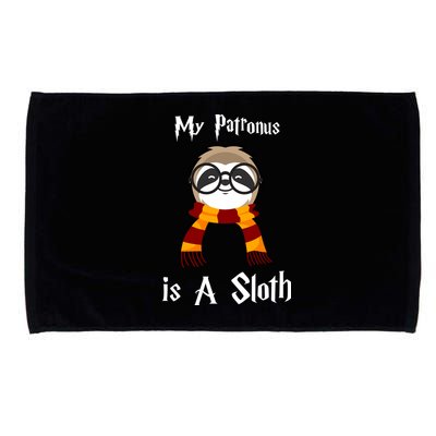 My Patronus Is A Sloth Microfiber Hand Towel