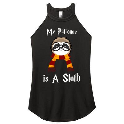 My Patronus Is A Sloth Women's Perfect Tri Rocker Tank