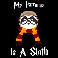 My Patronus Is A Sloth Wool Snapback Cap