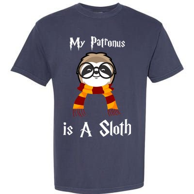 My Patronus Is A Sloth Garment-Dyed Heavyweight T-Shirt