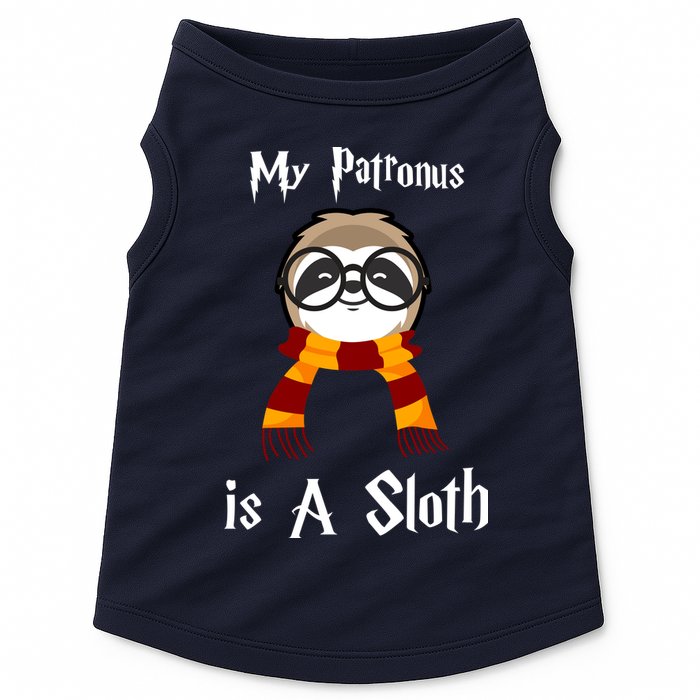 My Patronus Is A Sloth Doggie Tank