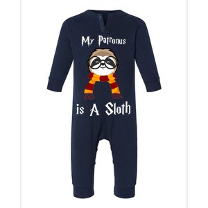 My Patronus Is A Sloth Infant Fleece One Piece