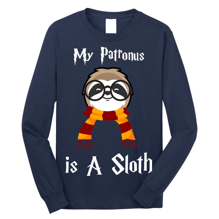 My Patronus Is A Sloth Long Sleeve Shirt