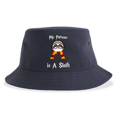 My Patronus Is A Sloth Sustainable Bucket Hat