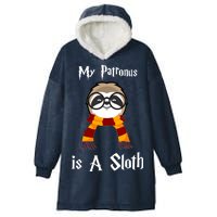 My Patronus Is A Sloth Hooded Wearable Blanket