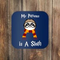 My Patronus Is A Sloth Coaster