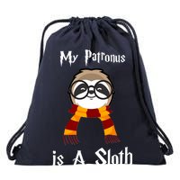 My Patronus Is A Sloth Drawstring Bag