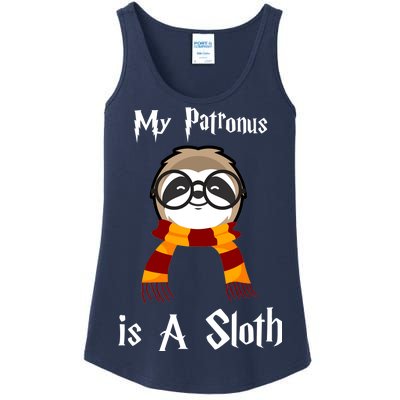 My Patronus Is A Sloth Ladies Essential Tank