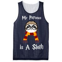 My Patronus Is A Sloth Mesh Reversible Basketball Jersey Tank