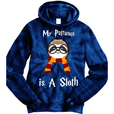 My Patronus Is A Sloth Tie Dye Hoodie