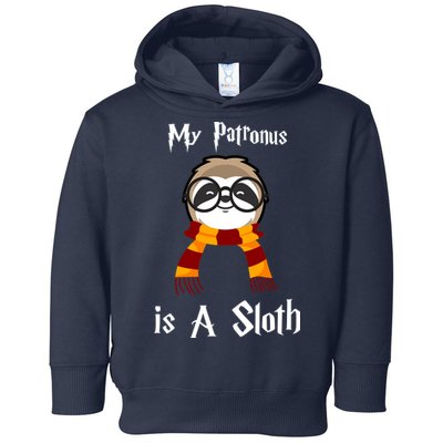 My Patronus Is A Sloth Toddler Hoodie