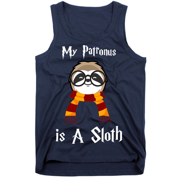 My Patronus Is A Sloth Tank Top