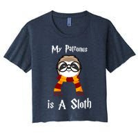 My Patronus Is A Sloth Crop Top