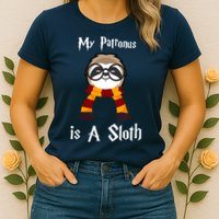 My Patronus Is A Sloth Womens T-Shirt