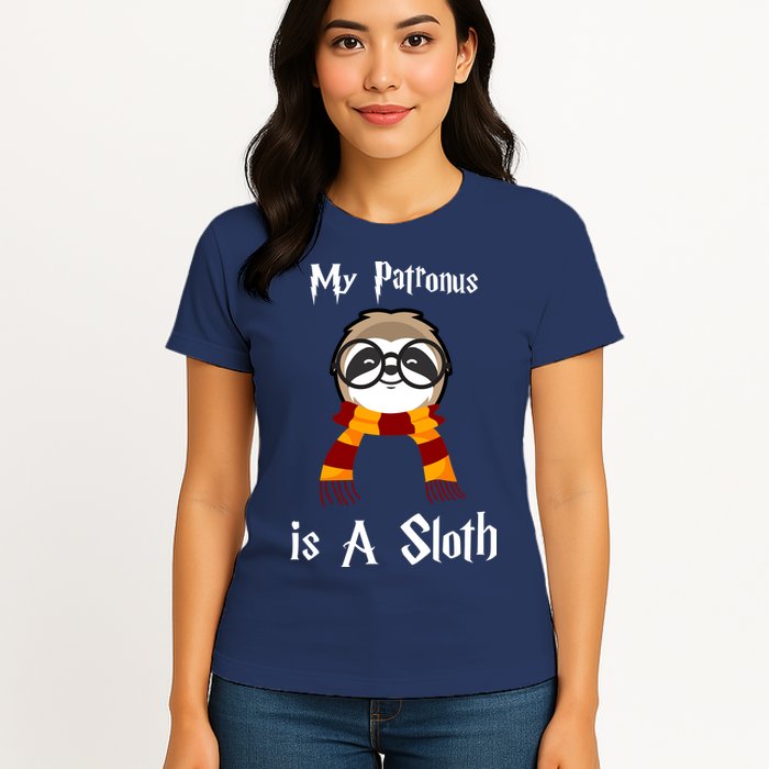My Patronus Is A Sloth Womens T-Shirt